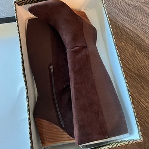 BRAND NEW: Easel Point-Toe Knee-High Boots